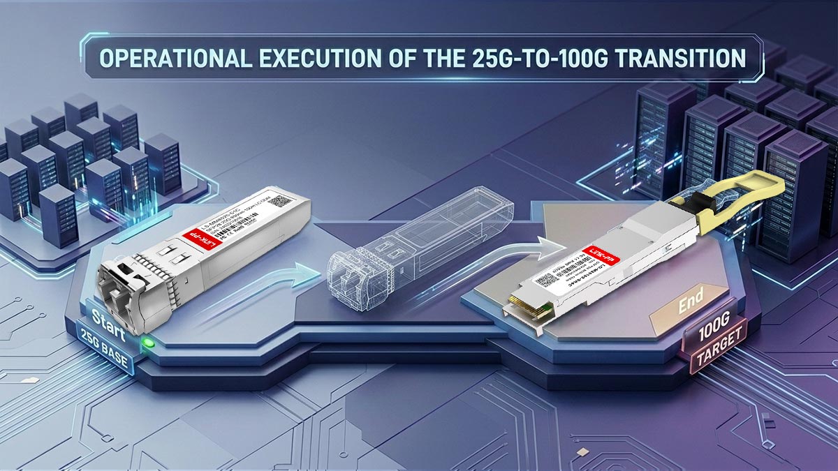 Operational Execution of the 25G-to-100G Transition