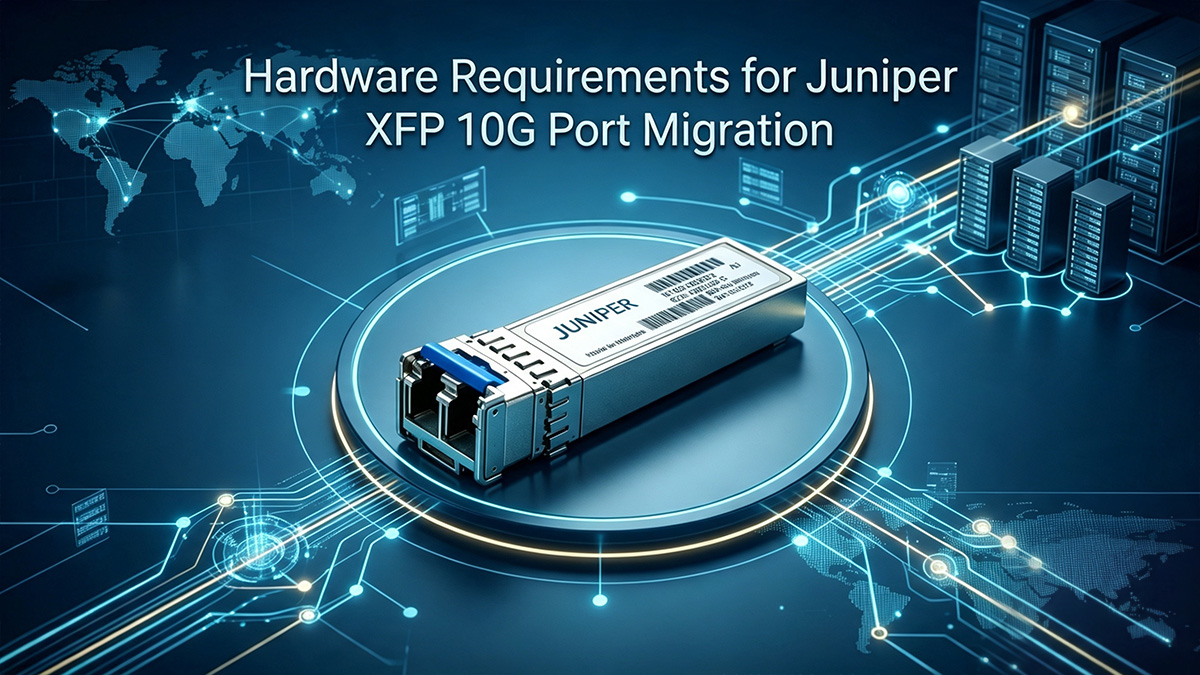 Hardware Requirements for Juniper XFP 10G Port Migration