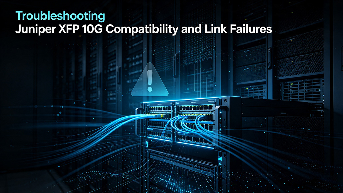 Troubleshooting Juniper XFP 10G Compatibility and Link Failures