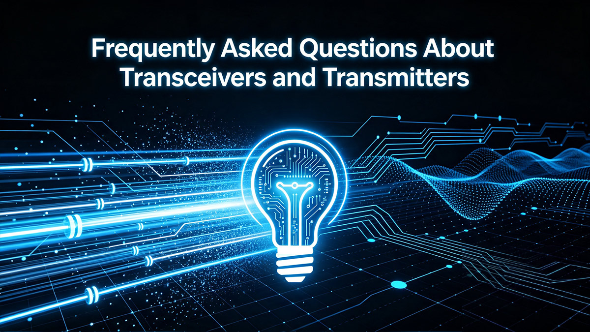 Frequently Asked Questions About Transceivers and Transmitters