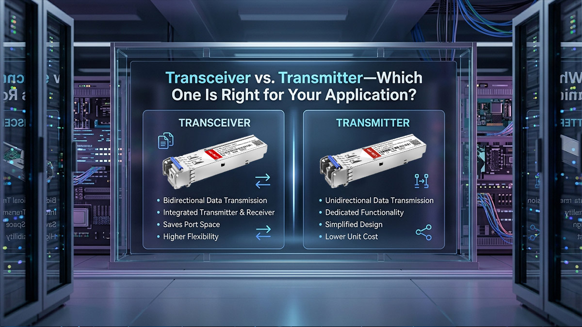 Conclusion: Transceiver vs. Transmitter—Which One Is Right for Your Application?