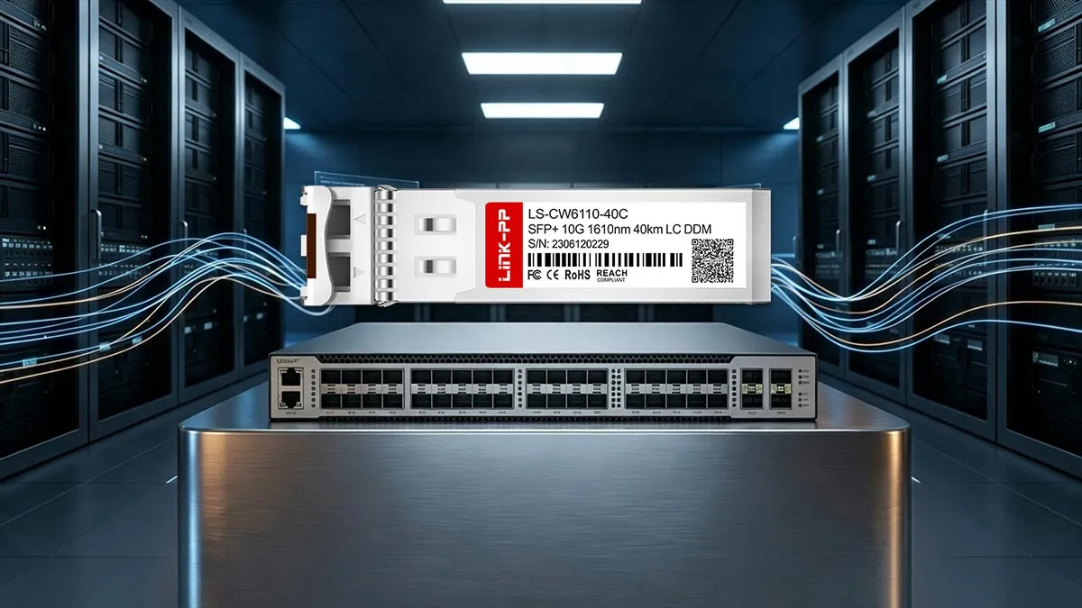 HPE CWDM-SFP10G-1610 Compatible LINK-PP 10G SFP+ Optical Module