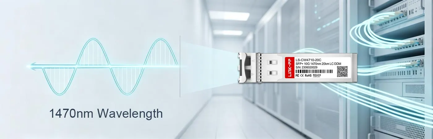CWDM-SFP10G-20L Module with 1470nm Wavelength