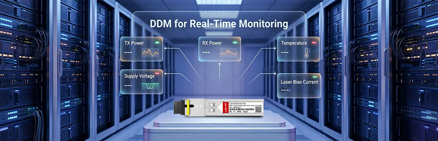 Modulo LS-SC55311G-20I con DDM per il monitoraggio in tempo reale