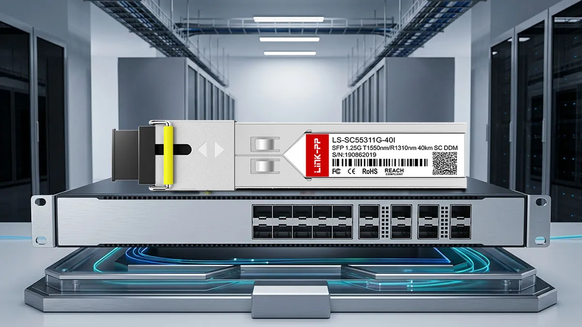 LINK-PP LS-SC55311G-40I 1G BiDi SFP Optical Module