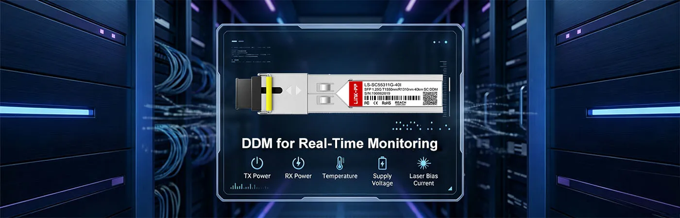 LS-SC55311G-40I Module with DOM for Real-Time Monitoring