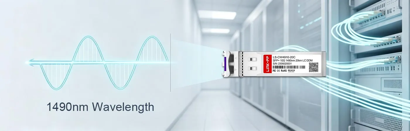 CWDM-SFP10G-20L Module with 1490nm Wavelength