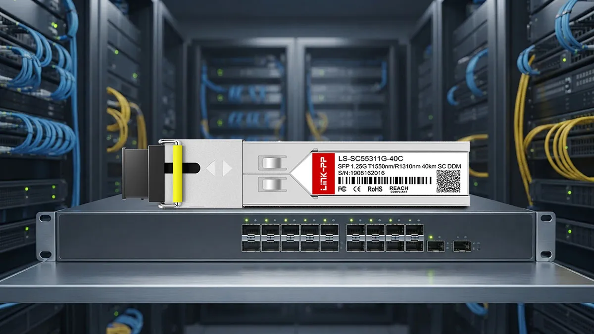 LINK-PP LS-SC55311G-40C 1G BiDi SFP Optical Module