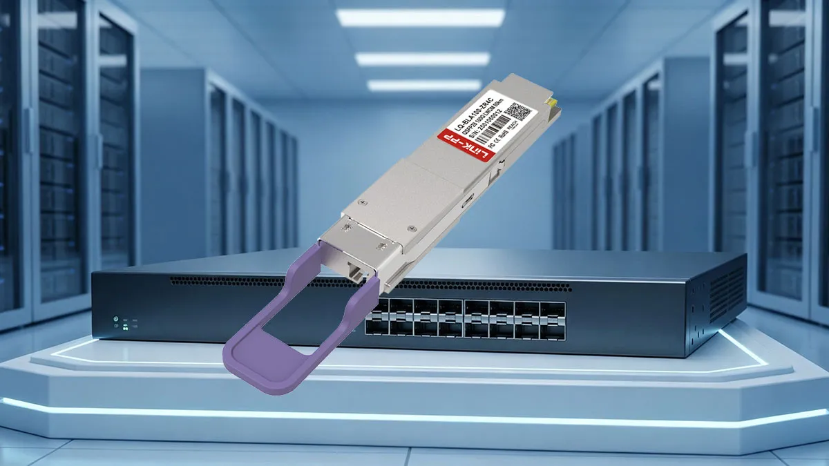 LINK-PP Modulo ottico LQ-BLA100-ZR4C 100G BiDi QSFP28