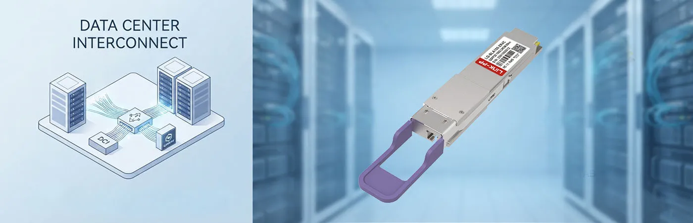 LQ-BLA100-ZR4C: Connettività 100G per l'interconnessione di data center.