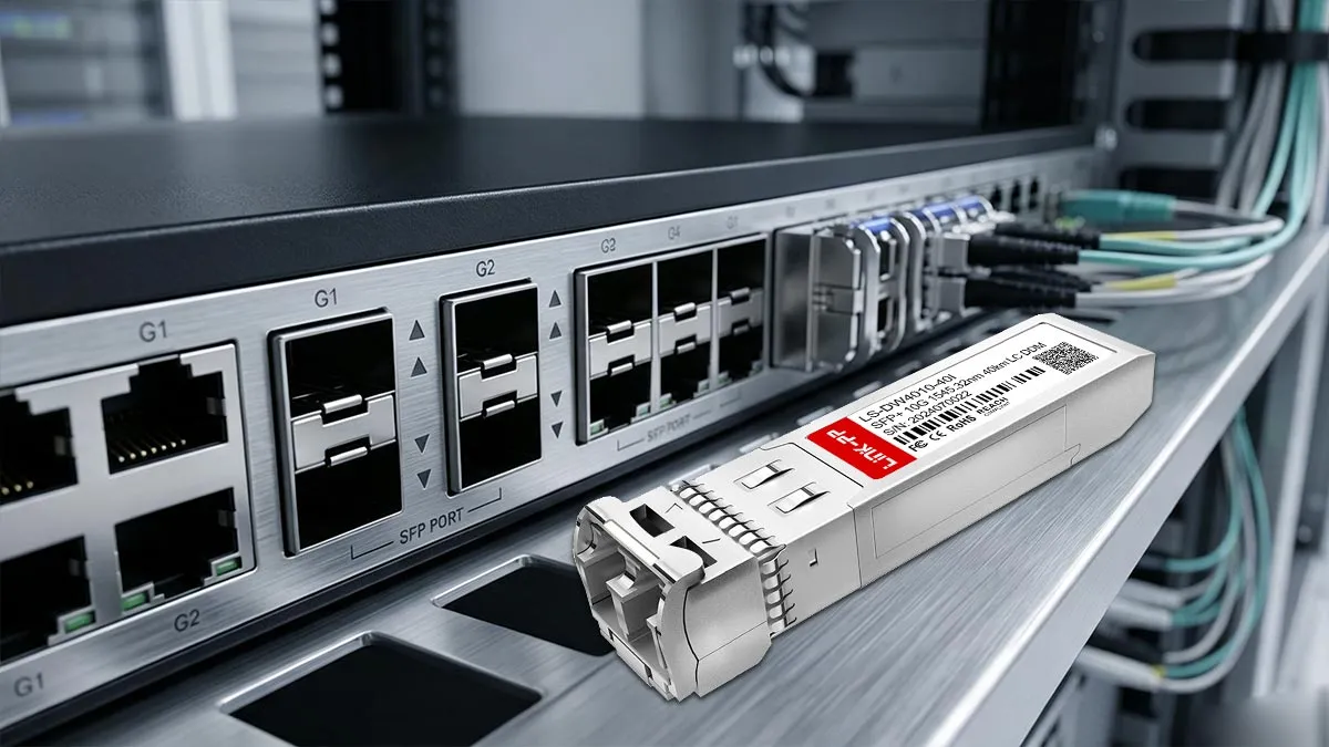 Cisco DWDM-SFP10G-45.32-I kompatibel LINK-PP Demonstration der Verwendung von 10G SFP+