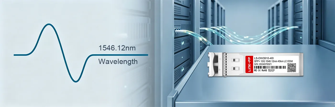 SFPP-10G-DW39-I Module with 1546.12nm Wavelength