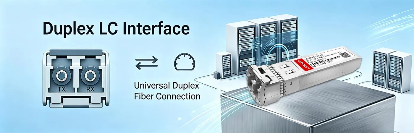 SFPP-10G-DW39-I Module with Duplex LC Interface