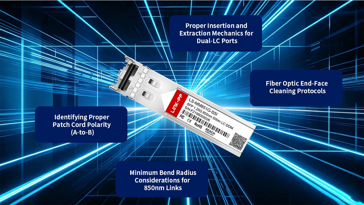 Installation and Cabling Best Practices for GLC-MMD Compatible Alternative