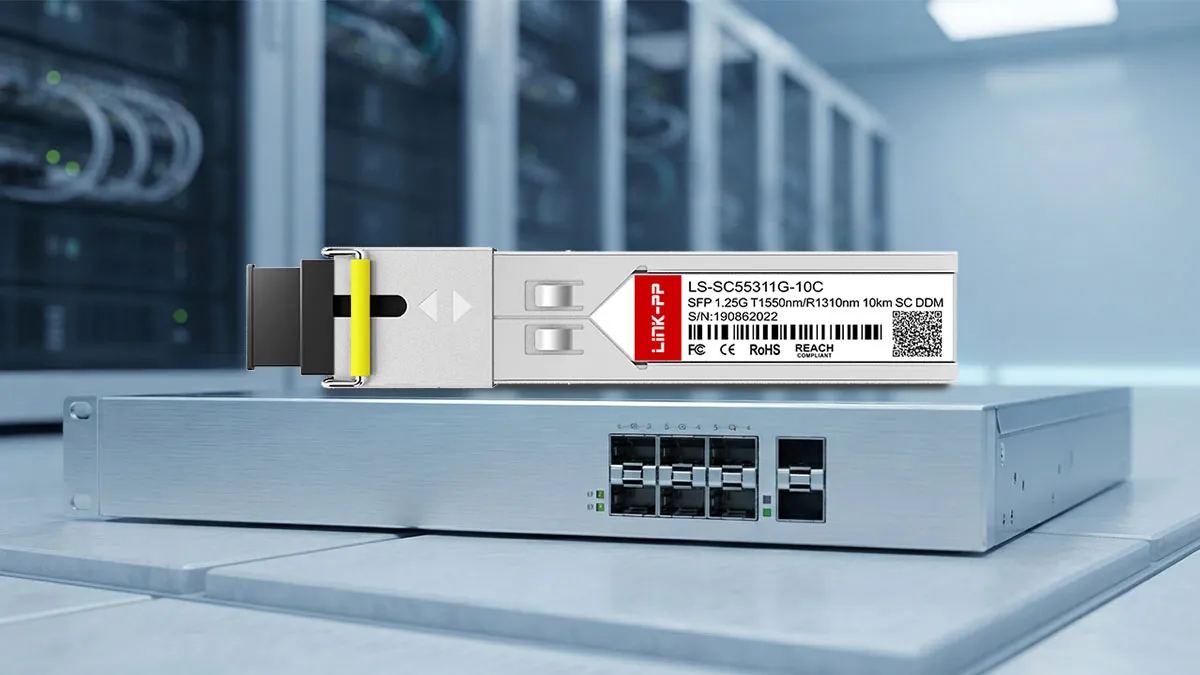 LINK-PP LS-SC55311G-10C 1G BiDi SFP 광 모듈