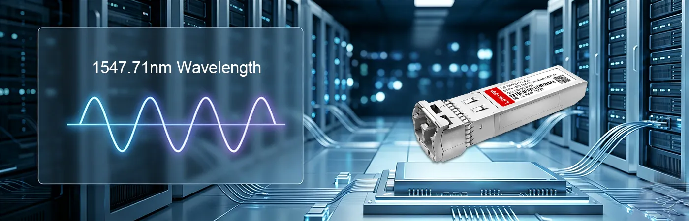 DWDM-SFP10G-47.72-I Module with 1547.71nm Wavelength