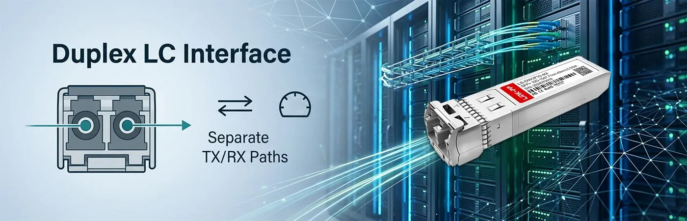 DWDM-SFP10G-47.72-I Module with Duplex LC Interface