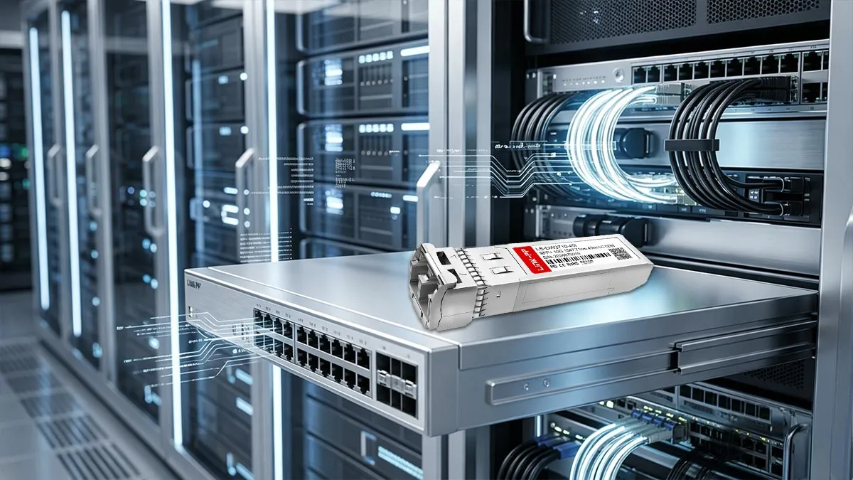 Dell DWDM-SFP10G-47.72-I Compatible LINK-PP 10G SFP+ Usage Demonstration