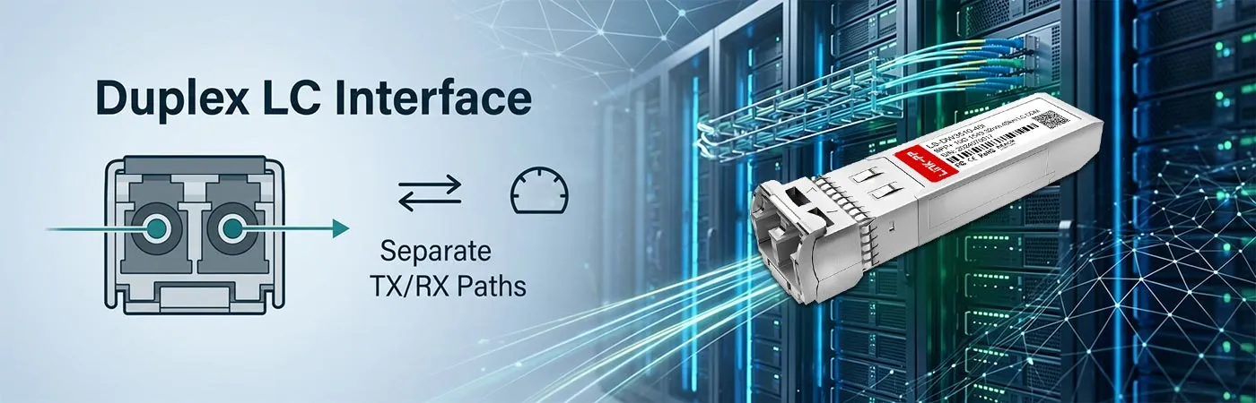 DWDM-SFP10G-49.32-I Module with Duplex LC Interface