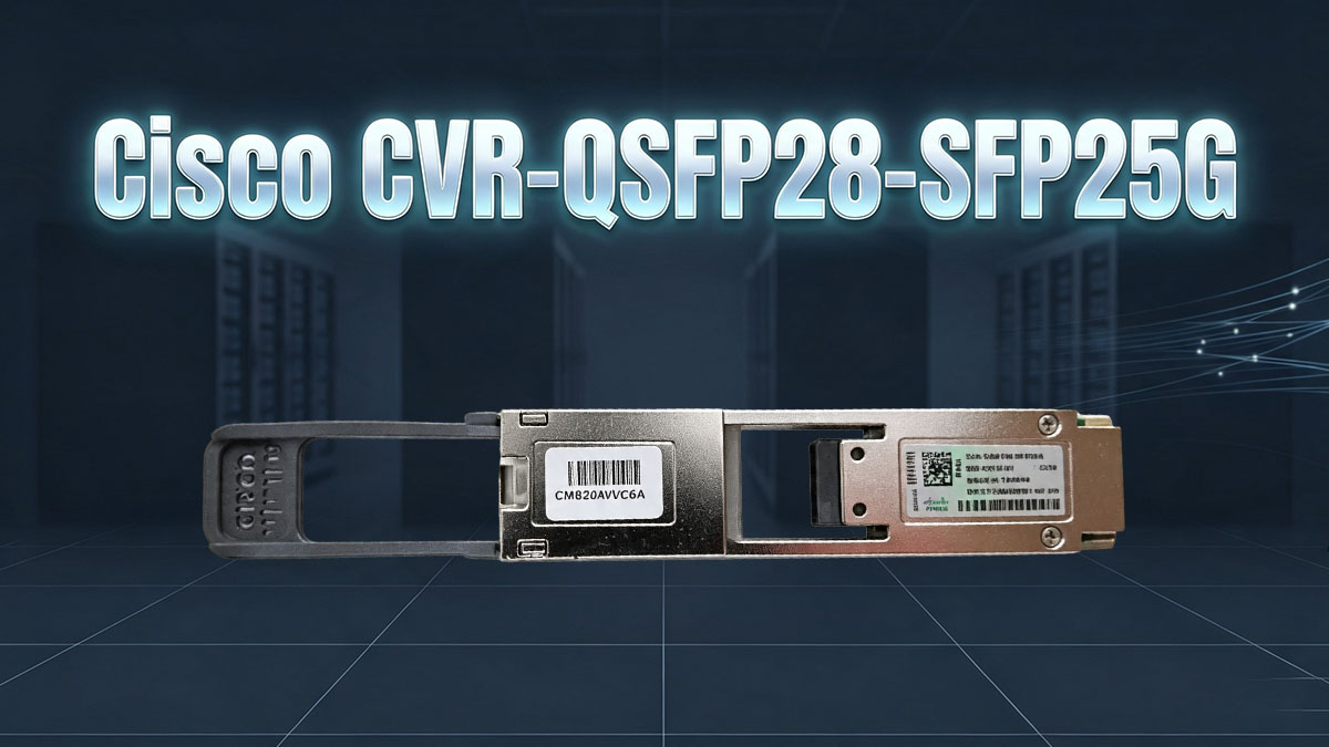 Understanding the Cisco CVR-QSFP28-SFP25G Adapter