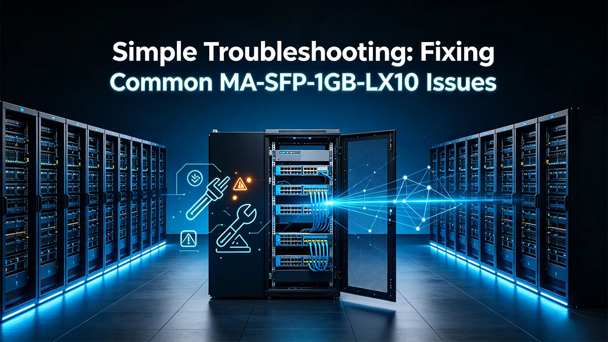 Simple Troubleshooting Fixing Common MA-SFP-1GB-LX10 Issues