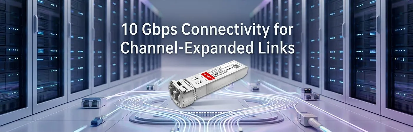 DWDM-SFP10G-48.51-I: 10 Gbps Connectivity for Channel-Expanded Links