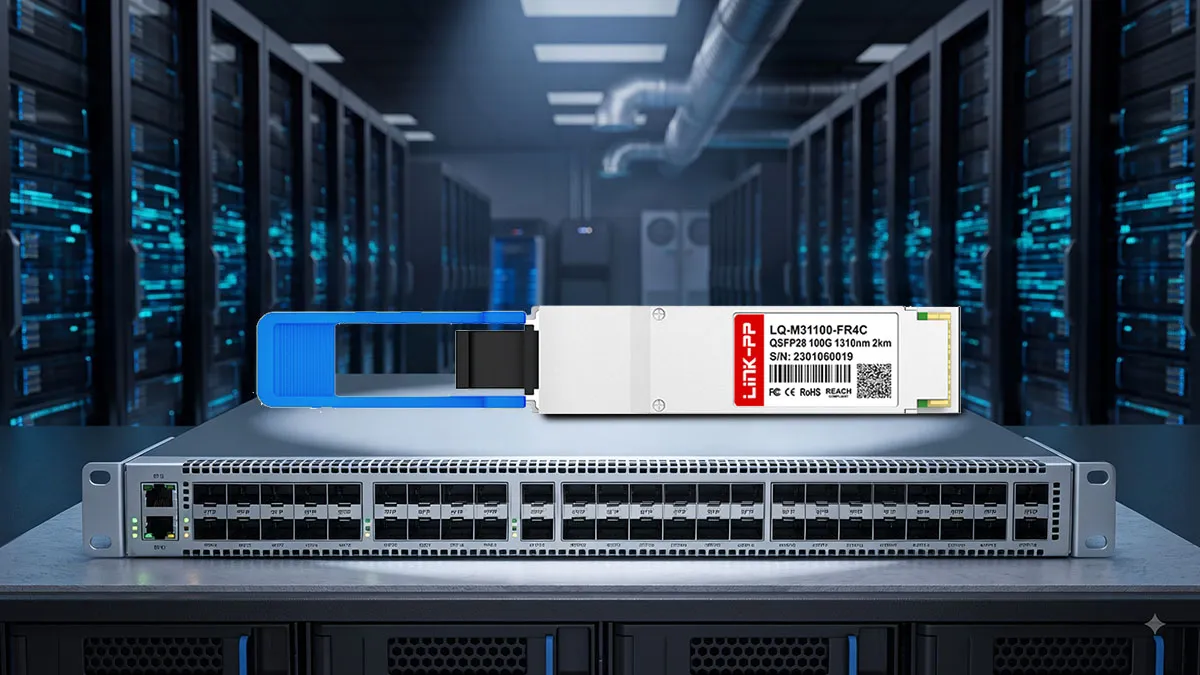 LINK-PP Оптический модуль LQ-M31100-FR4C 100G QSFP28