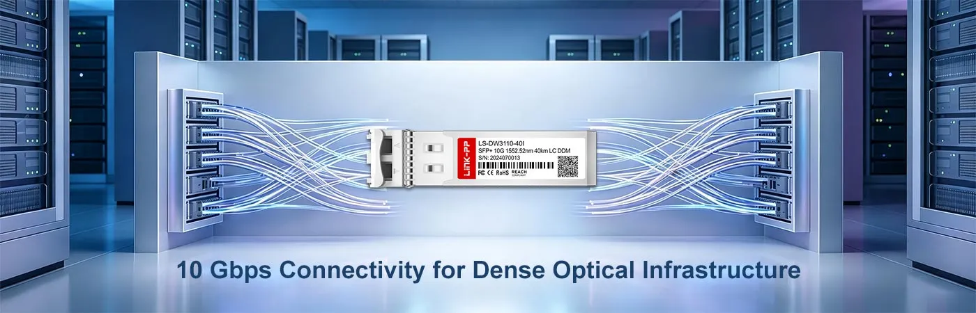 LS-DW3110-40I: 10-Gbit/s-Konnektivität für dichte optische Infrastrukturen