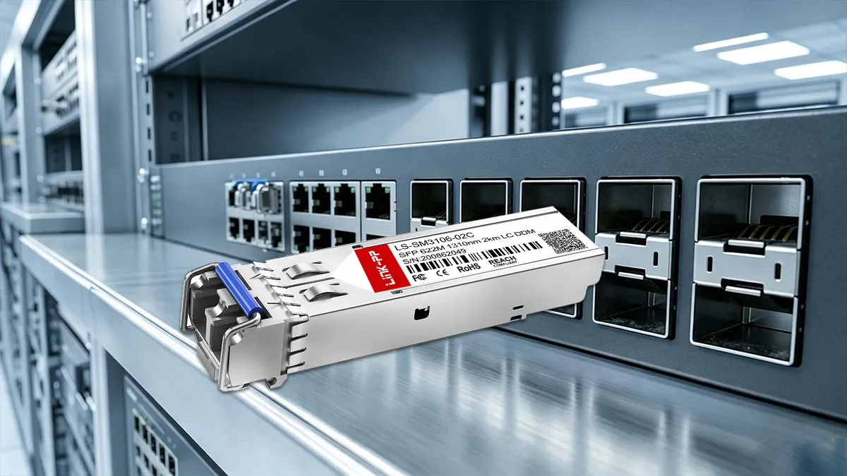 LINK-PP LS-SM3106-02C 622M SFP Usage Demonstration
