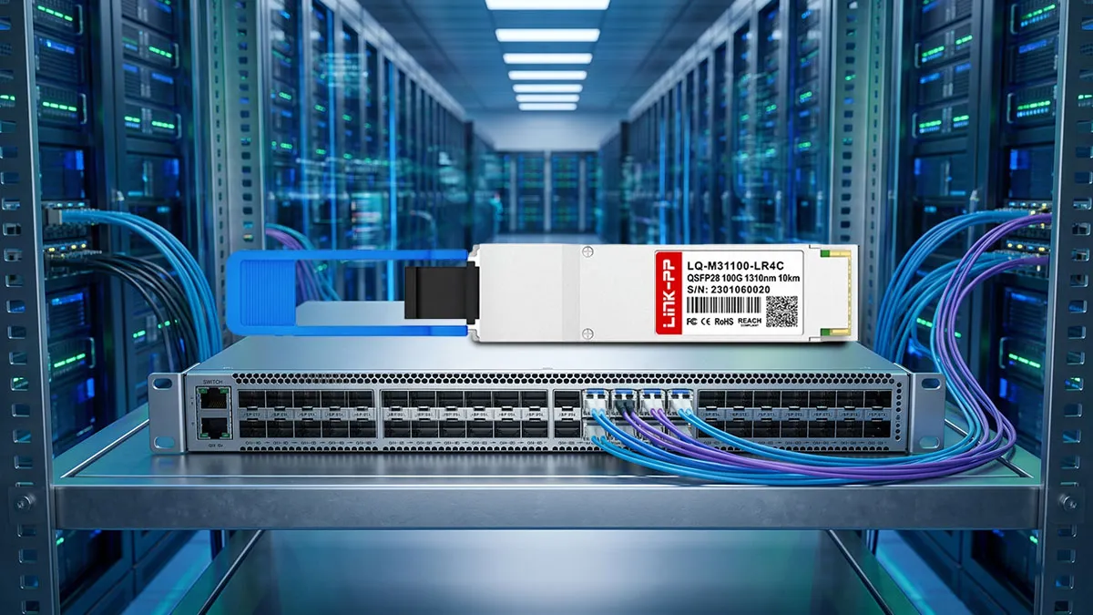 LINK-PP LQ-M31100-LR4C 100G QSFP28 Optical Module