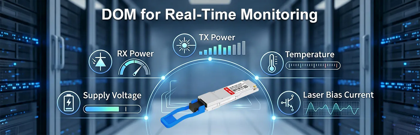 LQ-M31100-LR4C Module with DOM for Real-Time Monitoring