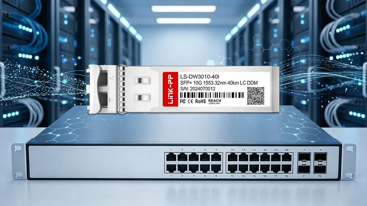 Generic DW-SFP10G40-30-I Compatible LINK-PP 10G SFP+ Optical Module