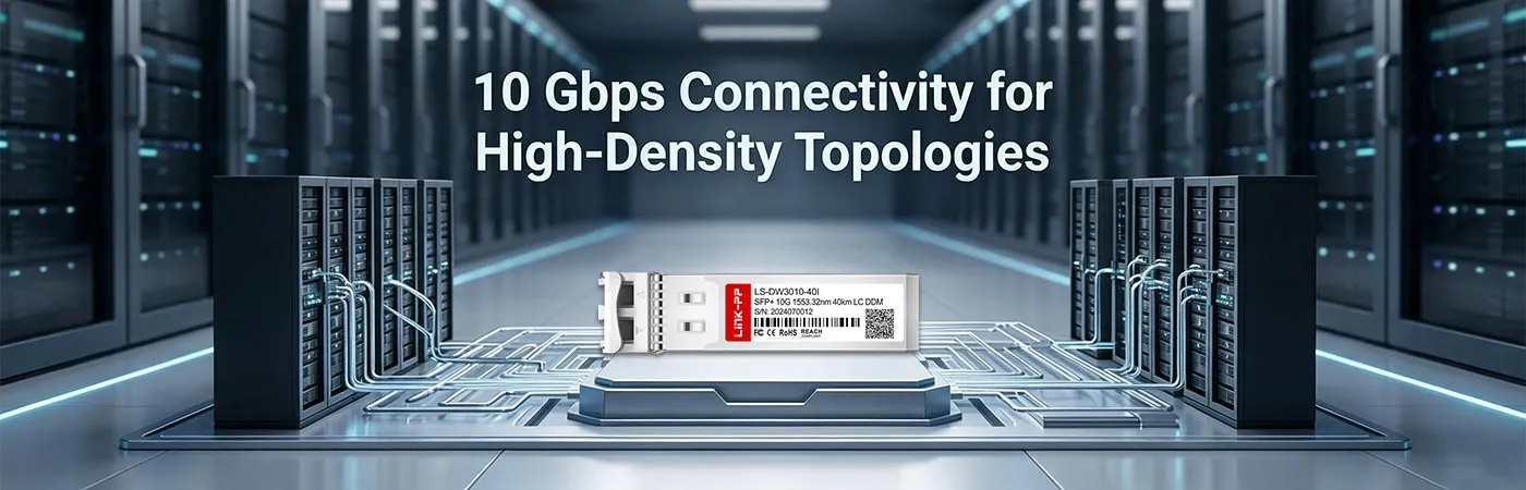 DW-SFP10G40-30-I: 10 Gbps Connectivity for High-Density Topologies