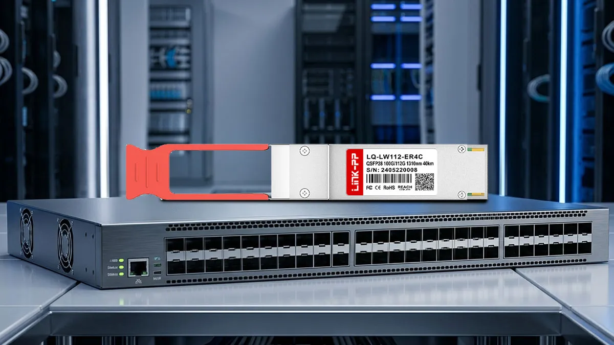 FS QSFP-ER4-100GM kompatibel LINK-PP Optisches Modul 100G/112G QSFP28