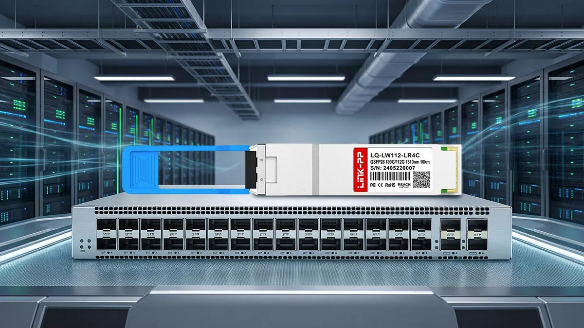 LINK-PP وحدة بصرية LQ-LW112-LR4C 100G/112G QSFP28