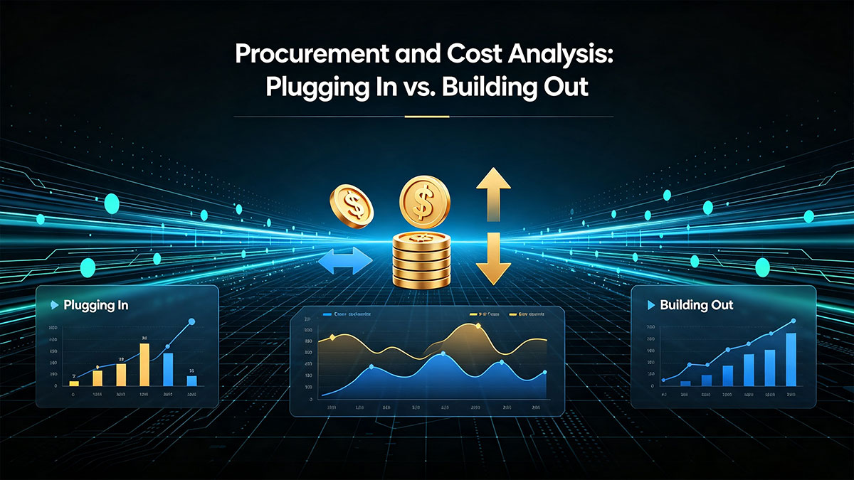 Procurement and Cost Analysis: Plugging In vs. Building Out