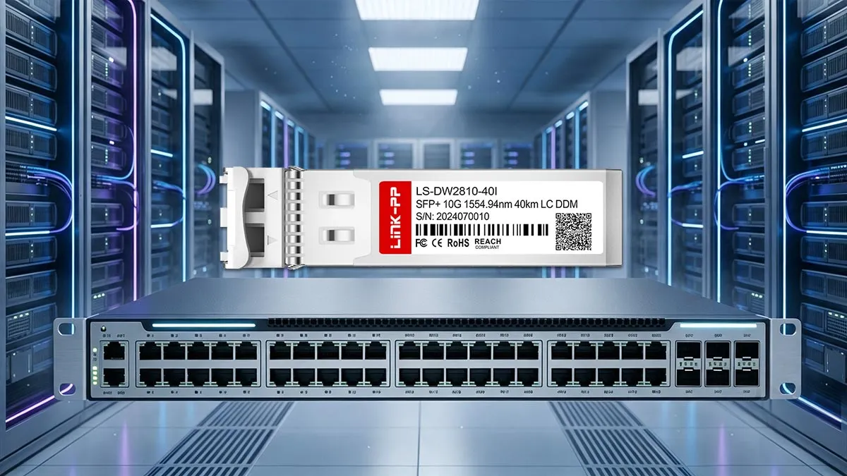 Cisco DWDM-SFP10G-54.94-I Compatible LINK-PP 10G SFP+ Optical Module