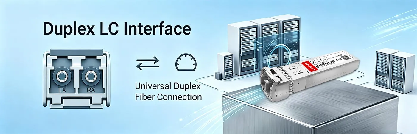 DWDM-SFP10G-54.94-I Module with Duplex LC Interface