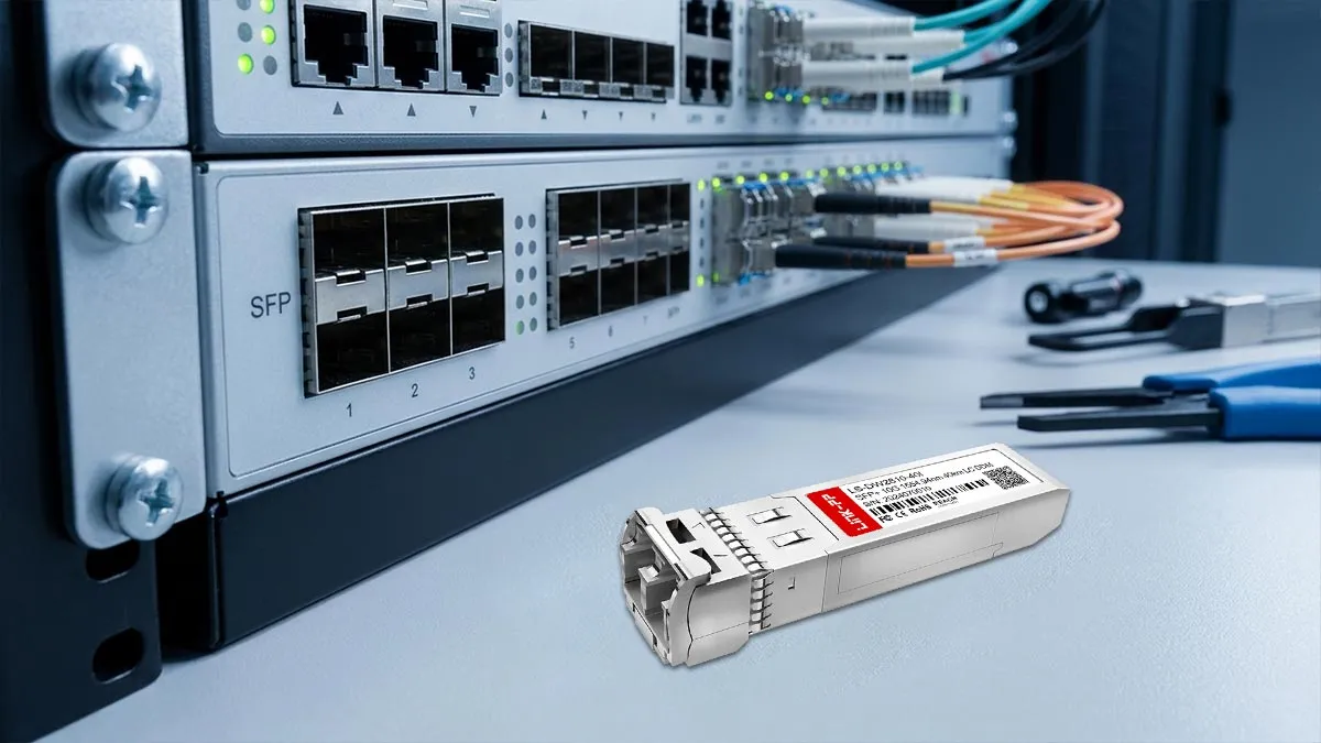 Ciena DWDM-SFP10G-54.94-40-I Compatible LINK-PP 10G SFP+ Usage Demonstration