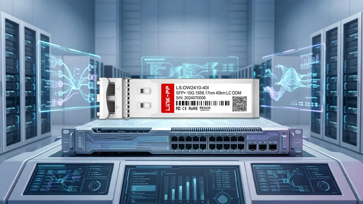 Cisco DWDM-SFP10G-58.17-I Compatible LINK-PP 10G SFP+ Optical Module