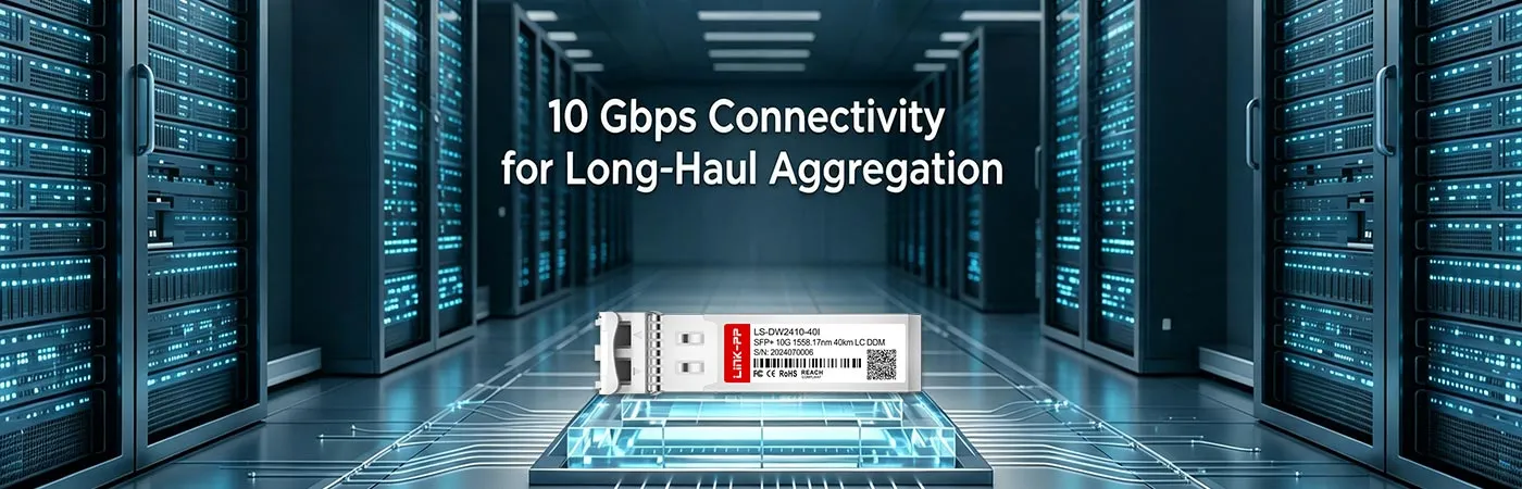 DWDM-SFP10G-58.17-I: 10 Gbps Connectivity for Long-Haul Aggregation