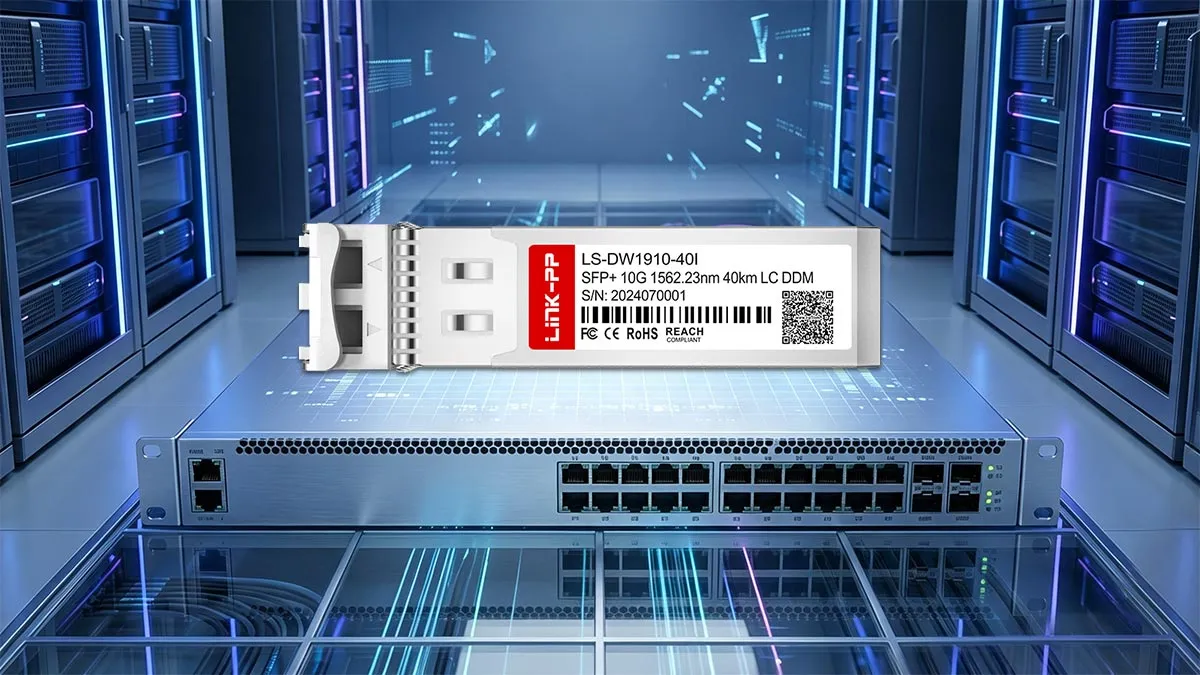 Cisco DWDM-SFP10G-62.23-I Compatible LINK-PP 10G SFP+ Optical Module