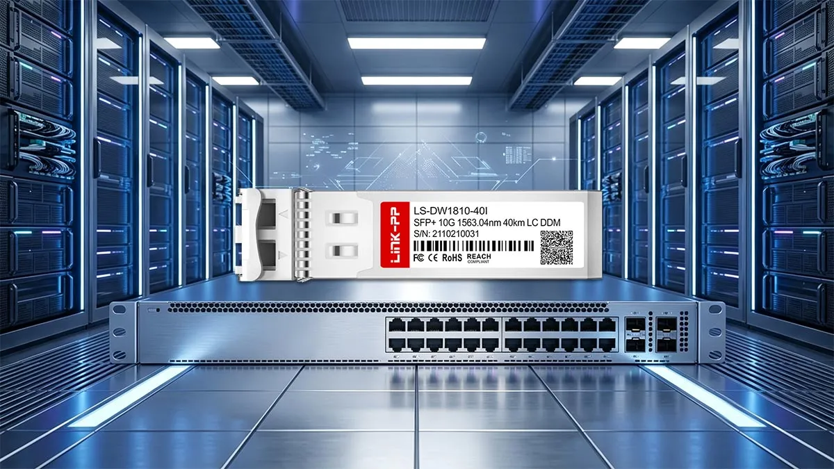 Cisco DWDM-SFP10G-63.05-I Compatible LINK-PP 10G SFP+ Optical Module