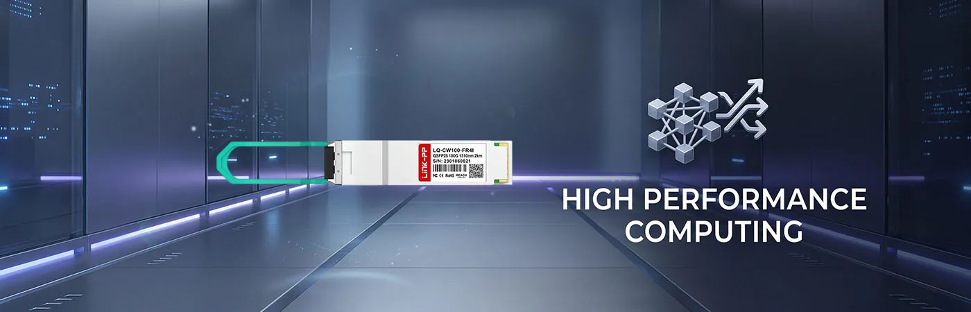 QSFP-CWDM4-100G-I: 100G Connectivity for High Performance Computing