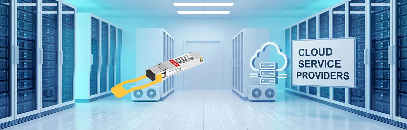 QSFP-100G-DR: Connettività 100G per i fornitori di servizi cloud