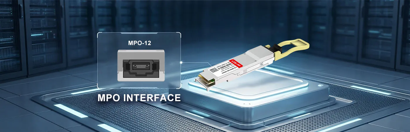100G-QSFP28-SR4 Module with MPO-12 Interface