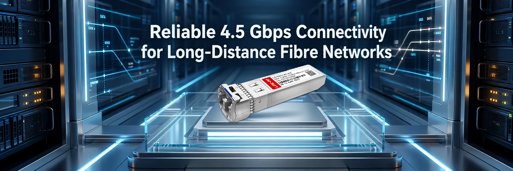 LS-SM314G-40C：長距離光ファイバーネットワーク向けの高信頼性4.5Gbps接続