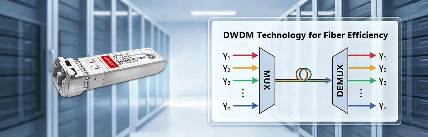 DW-SFP10G40-26-I Module with DWDM Technology for Fiber Efficiency