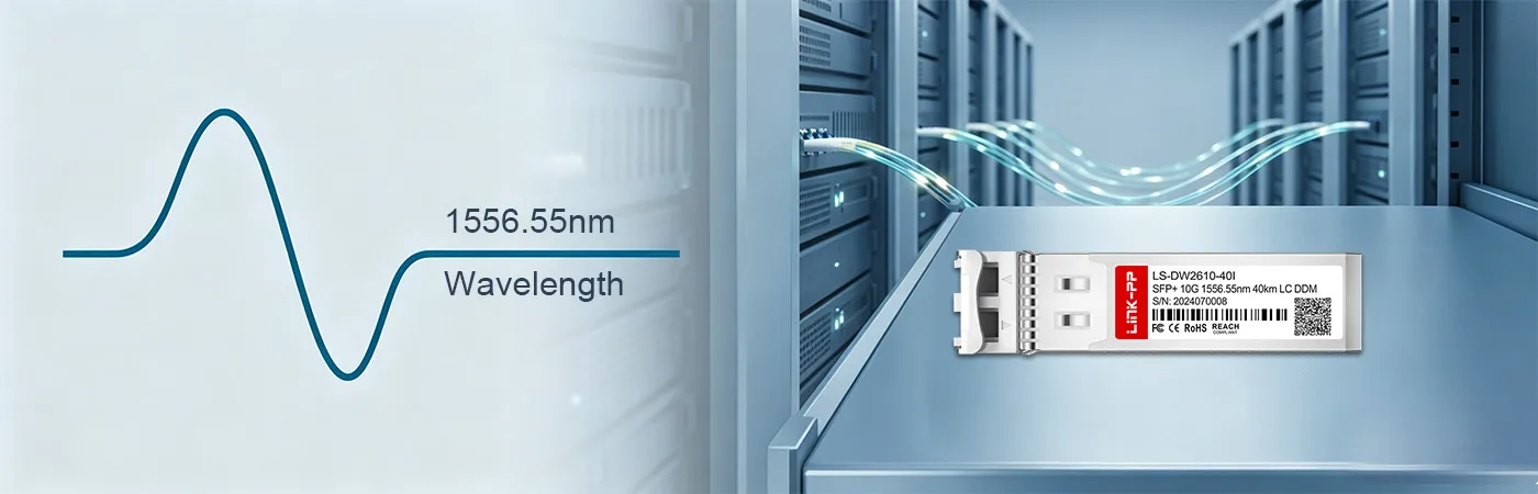 DW-SFP10G40-26-I Module with 1556.55nm Wavelength