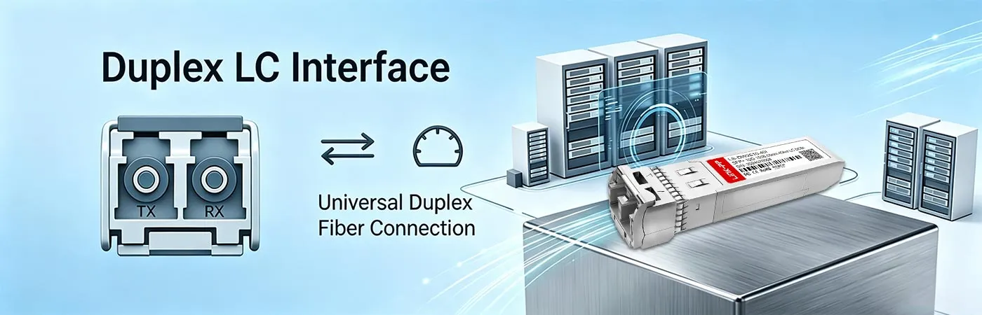 DW-SFP10G40-26-I Module with Duplex LC Interface